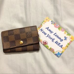 Louis Vuitton 6 Key Holder Damier Ebene